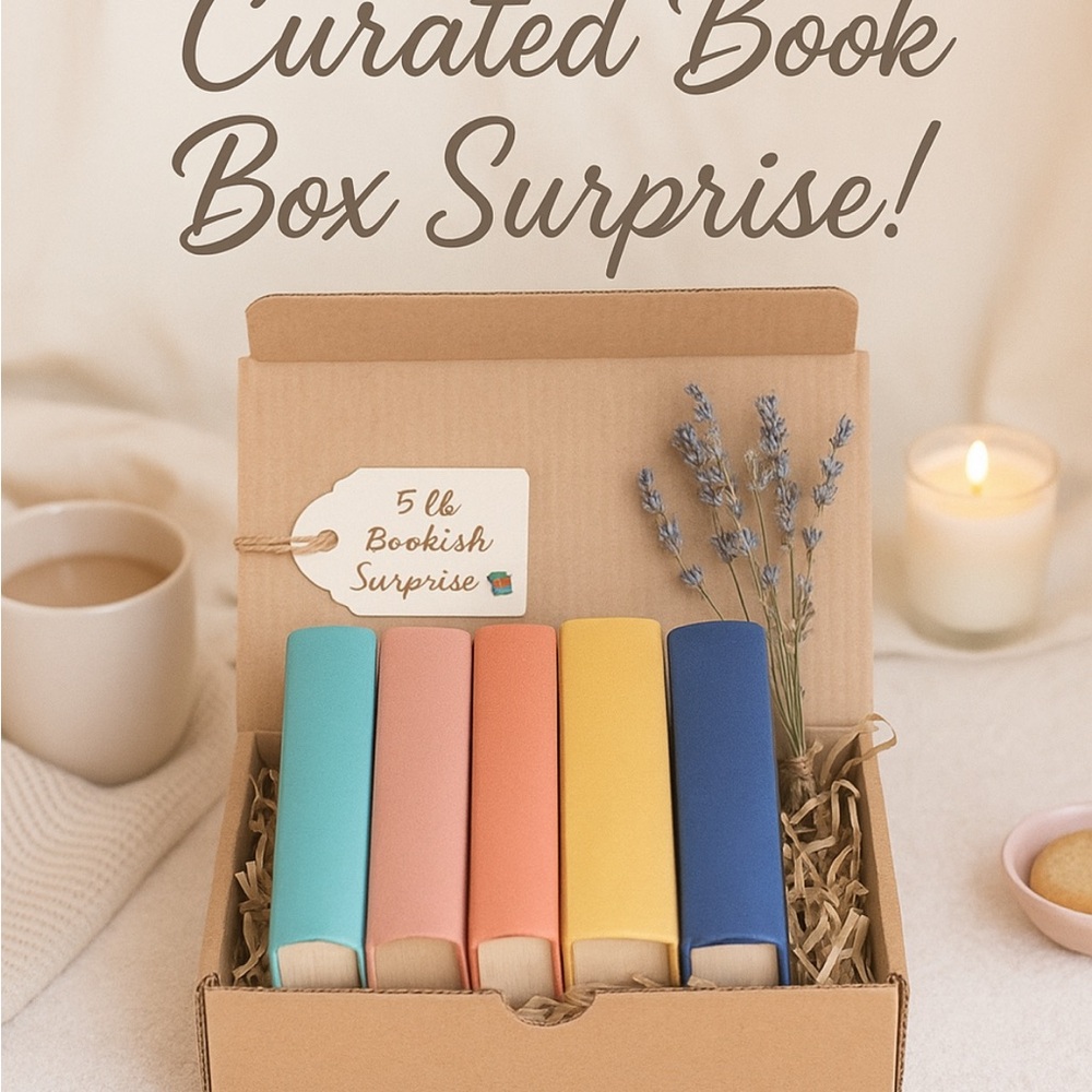 Curated 5lb Mystery Book Box – Gently Loved Books!